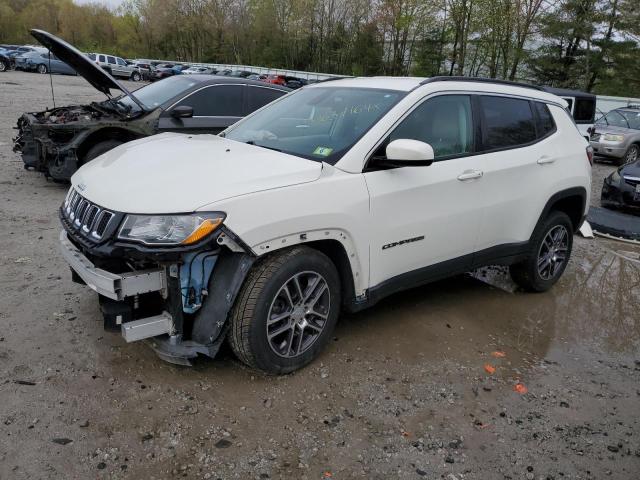 3C4NJDBB8KT655974 - 2019 JEEP COMPASS LATITUDE WHITE photo 1