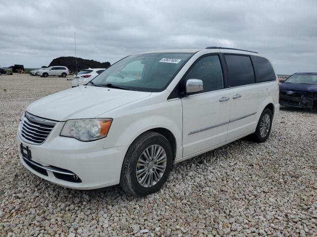 2C4RC1CG1DR667782 - 2013 CHRYSLER TOWN & COU TOURING L WHITE photo 1