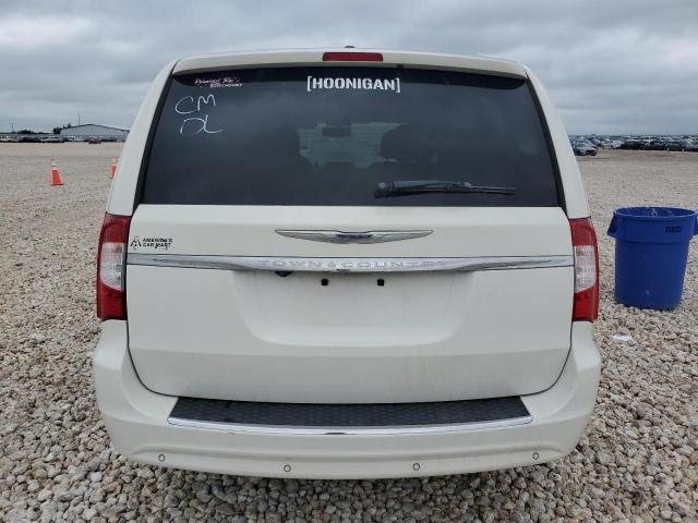 2C4RC1CG1DR667782 - 2013 CHRYSLER TOWN & COU TOURING L WHITE photo 6