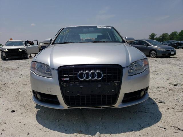 WAUAF78E78A017537 - 2008 AUDI A4 2.0T SILVER photo 5