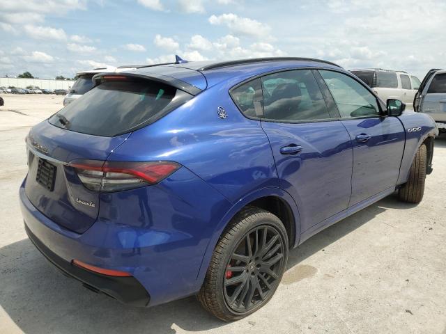 ZN661XUA3MX357798 - 2021 MASERATI LEVANTE BLUE photo 3