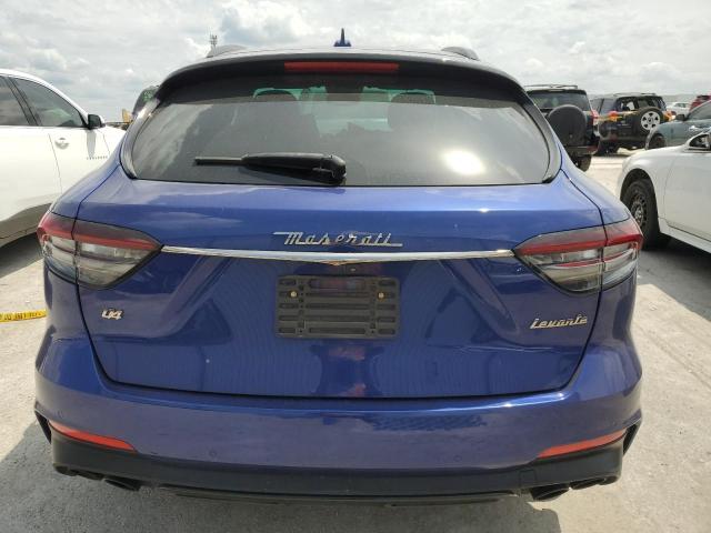 ZN661XUA3MX357798 - 2021 MASERATI LEVANTE BLUE photo 6