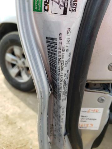 1C6RR7LGXKS592844 - 2019 RAM 1500 CLASS SLT 灰色 照片 12