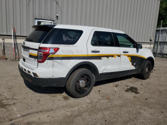 1FM5K8ARXFGB32352 - 2015 FORD EXPLORER POLICE INTERCEPTOR 白色 照片 3