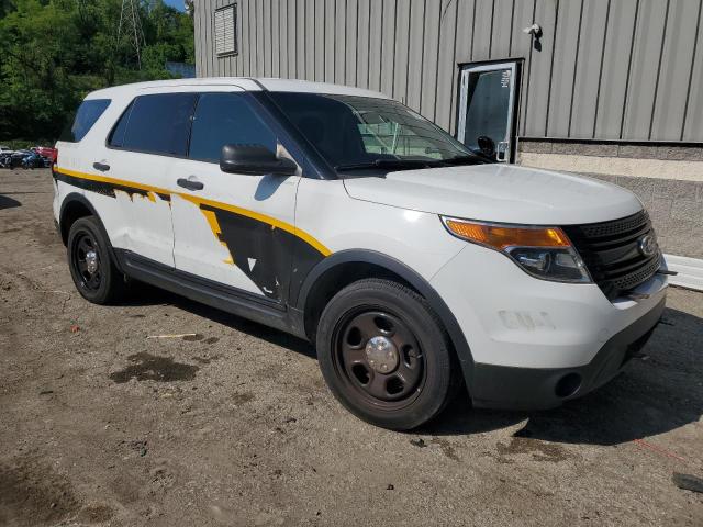 1FM5K8ARXFGB32352 - 2015 FORD EXPLORER POLICE INTERCEPTOR 白色 照片 4