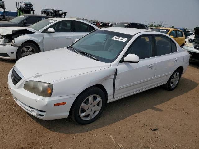 KMHDN46D44U869313 - 2004 HYUNDAI ELANTRA GLS WHITE photo 1