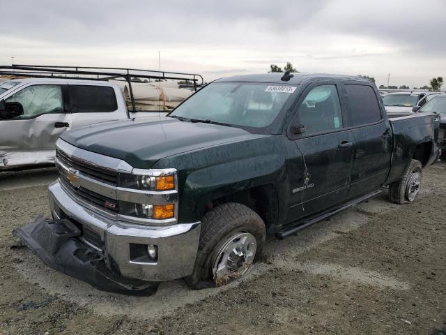 1GC1KVEGXFF535795 - 2015 CHEVROLET SILVERADO K2500 HEAVY DUTY LT GREEN photo 1