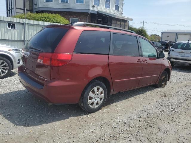 5TDZA23C44S184285 - 2004 TOYOTA SIENNA CE RED photo 3