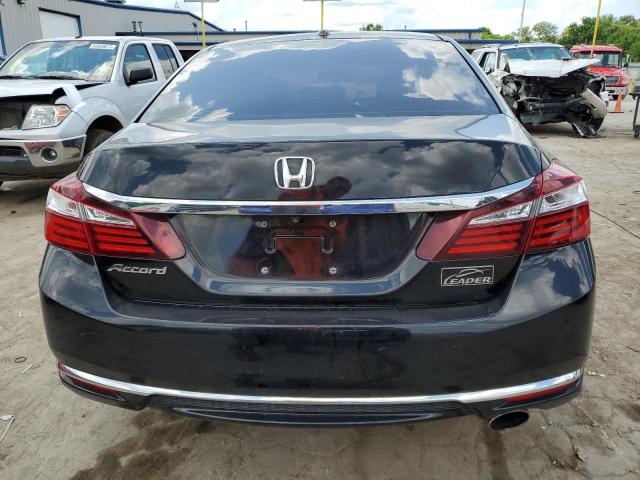 1HGCR2F88HA168696 - 2017 HONDA ACCORD EXL BLACK photo 6