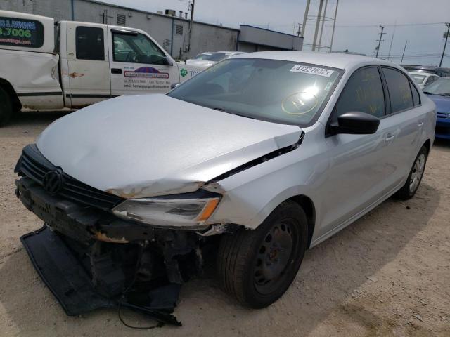 3VW2K7AJ3BM358080 - 2011 VOLKSWAGEN JETTA BASE Արծաթագույն լուսանկար 2