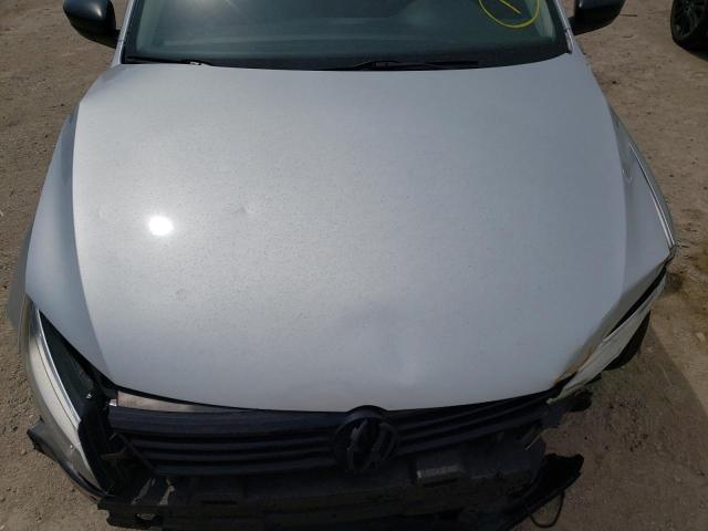 3VW2K7AJ3BM358080 - 2011 VOLKSWAGEN JETTA BASE Արծաթագույն լուսանկար 7