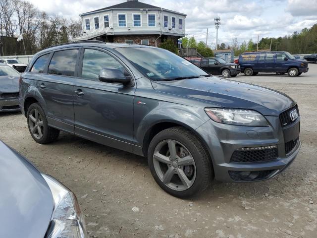 WA1DGAFE4FD001377 - 2015 AUDI Q7 PRESTIGE GRAY photo 4