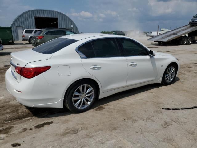 JN1BV7APXFM347340 - 2015 INFINITI Q50 BASE WHITE photo 3