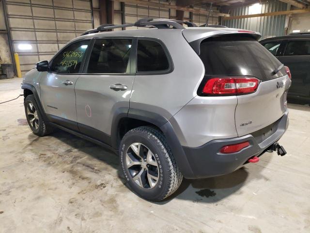 1C4PJMBS1HD217725 - 2017 JEEP CHEROKEE TRAILHAWK GRAY photo 2