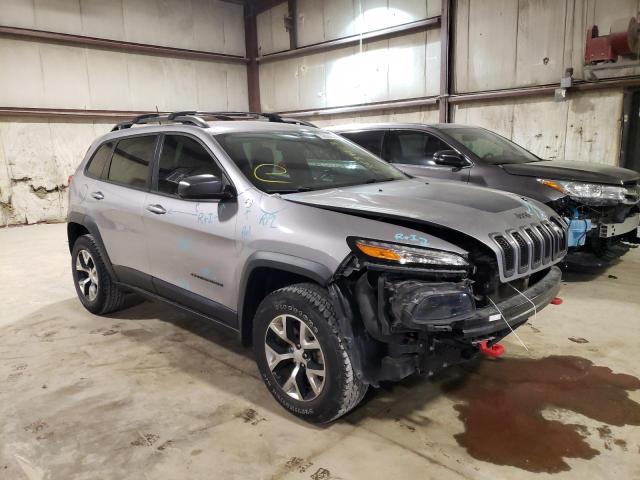 1C4PJMBS1HD217725 - 2017 JEEP CHEROKEE TRAILHAWK GRAY photo 4