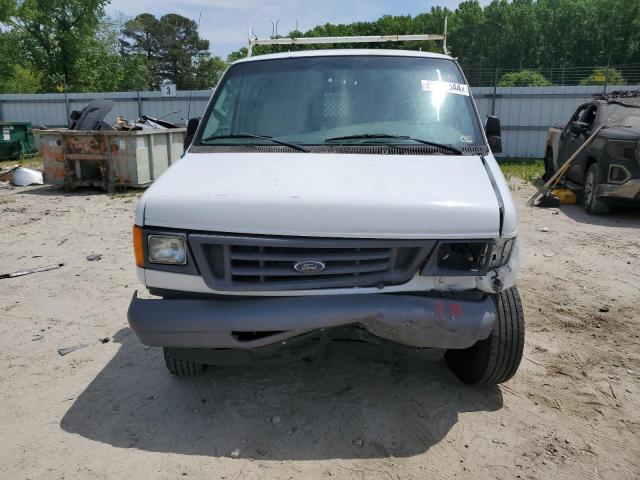 1FTNE24W86DB34239 - 2006 FORD ECONOLINE E250 VAN WHITE photo 5