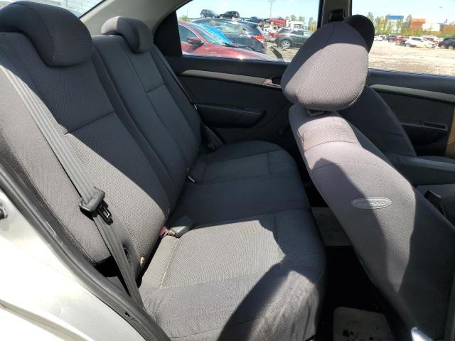 KL1TD56647B055700 - 2007 CHEVROLET AVEO BASE GRAY photo 10