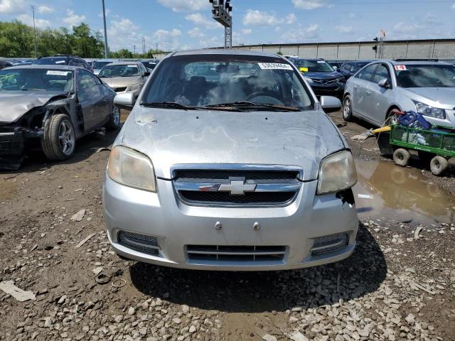 KL1TD56647B055700 - 2007 CHEVROLET AVEO BASE GRAY photo 5