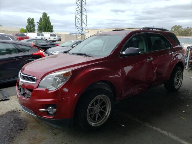 2GNALDEK8E6300811 - 2014 CHEVROLET EQUINOX LTZ RED photo 1