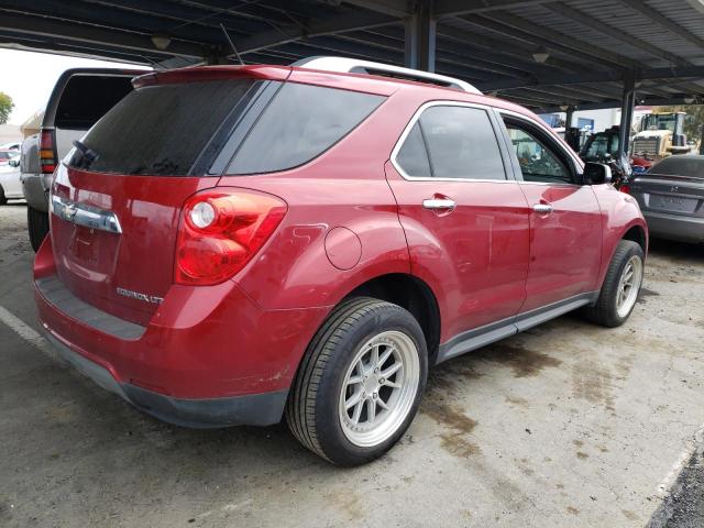 2GNALDEK8E6300811 - 2014 CHEVROLET EQUINOX LTZ RED photo 3