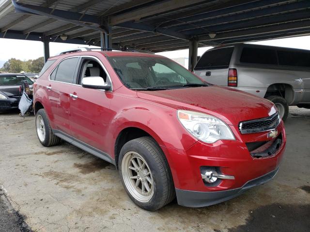 2GNALDEK8E6300811 - 2014 CHEVROLET EQUINOX LTZ RED photo 4