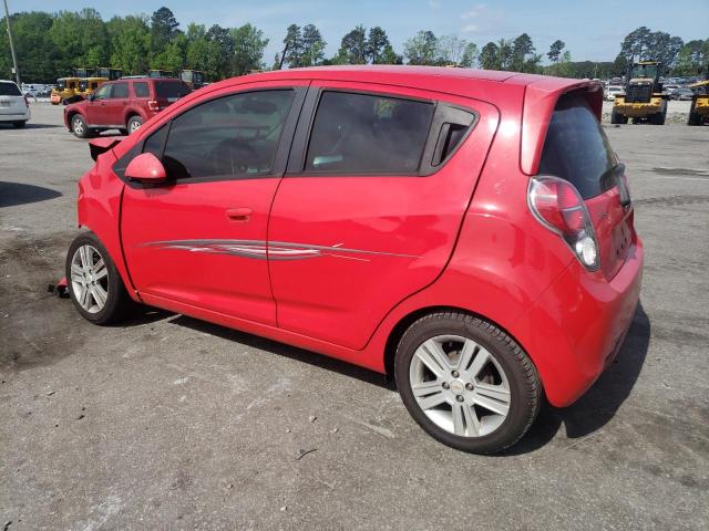 KL8CD6S98DC514742 - 2013 CHEVROLET SPARK 1LT RED photo 2