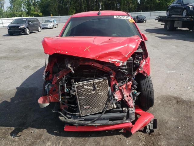 KL8CD6S98DC514742 - 2013 CHEVROLET SPARK 1LT RED photo 5