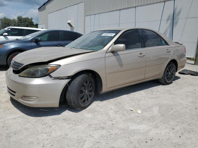 4T1BE32K12U091409 - 2002 TOYOTA CAMRY LE BEIGE photo 1