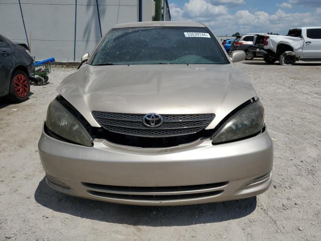 4T1BE32K12U091409 - 2002 TOYOTA CAMRY LE BEIGE photo 5