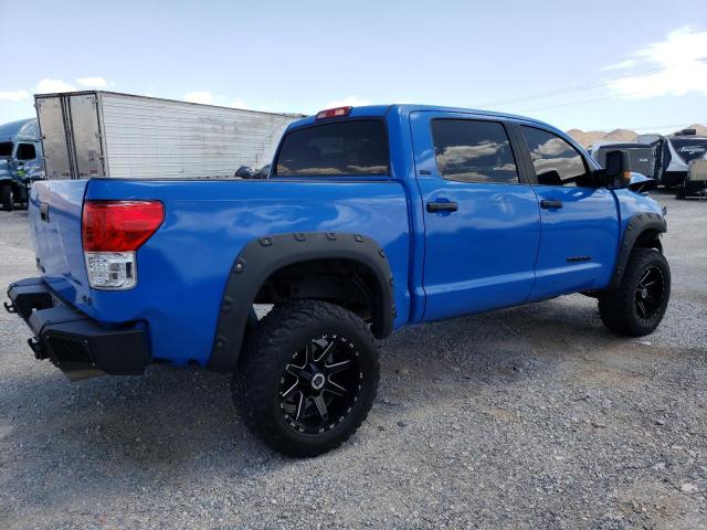 5TFDV54178X077745 - 2008 TOYOTA TUNDRA CREWMAX BLUE photo 3