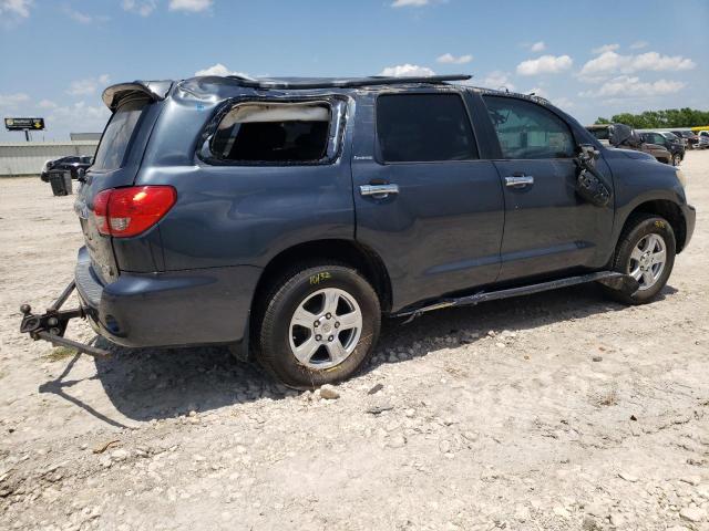 5TDZY68A88S004998 - 2008 TOYOTA SEQUOIA LIMITED GRAY photo 3