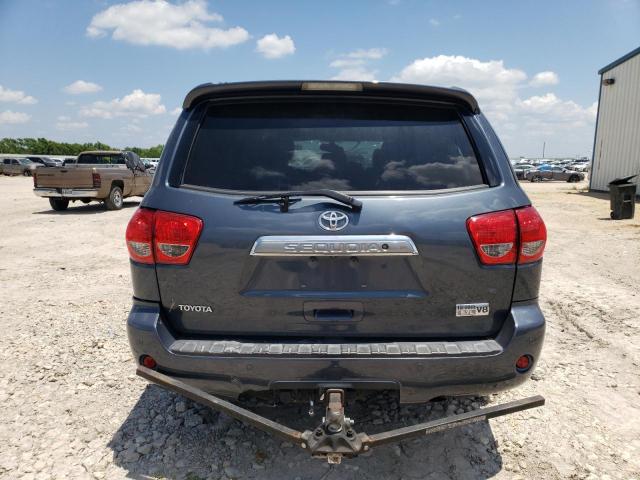 5TDZY68A88S004998 - 2008 TOYOTA SEQUOIA LIMITED GRAY photo 6