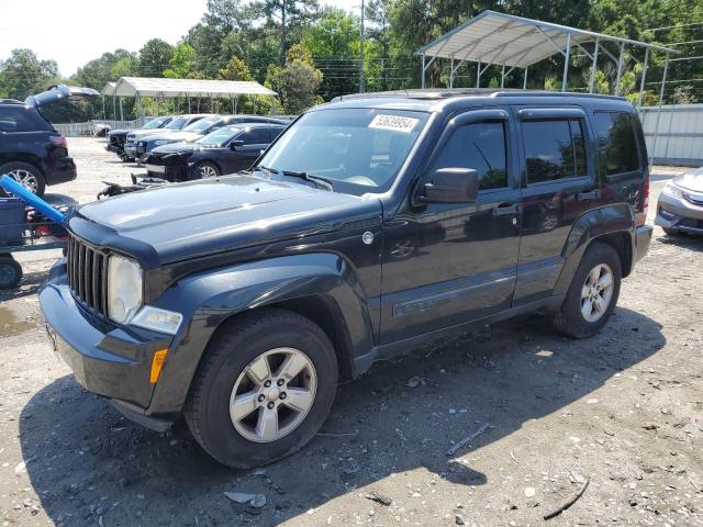 1J8GN28K59W540108 - 2009 JEEP LIBERTY SPORT BLACK photo 1