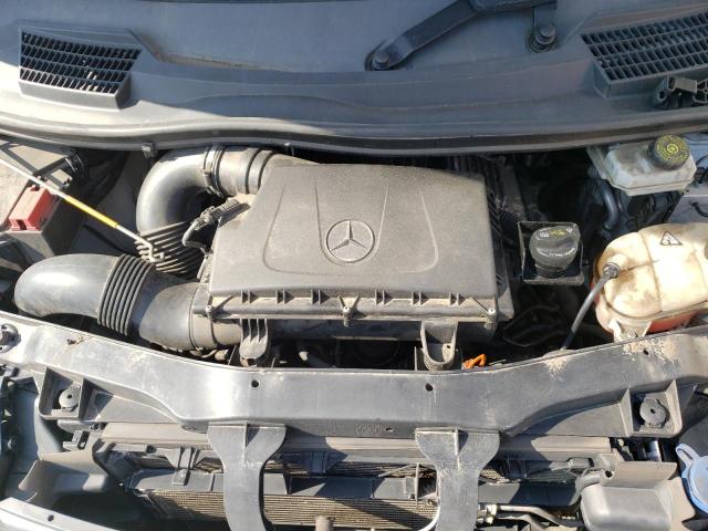 WD3PG2EA5J3416336 - 2018 MERCEDES-BENZ METRIS WHITE photo 12