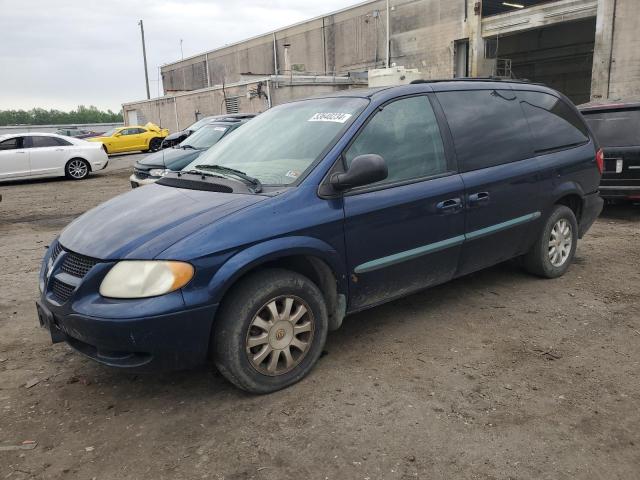 1B4GP44372B629782 - 2002 DODGE GRAND CARA SPORT BLUE photo 1