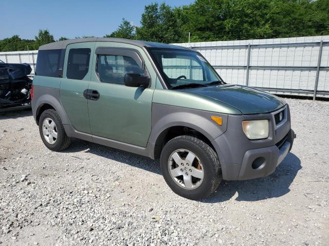 5J6YH28604L034034 - 2004 HONDA ELEMENT EX GREEN photo 4