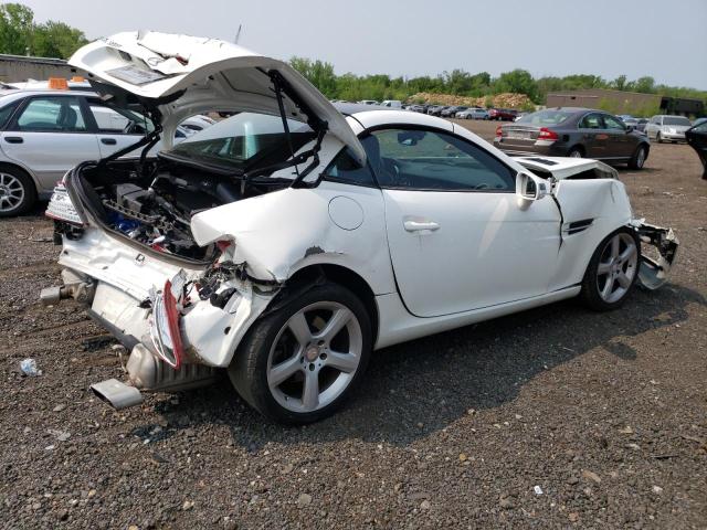 WDDPK4HA1EF093375 - 2014 MERCEDES-BENZ SLK 250 WHITE photo 3