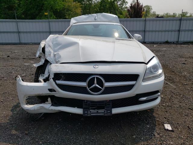 WDDPK4HA1EF093375 - 2014 MERCEDES-BENZ SLK 250 WHITE photo 5