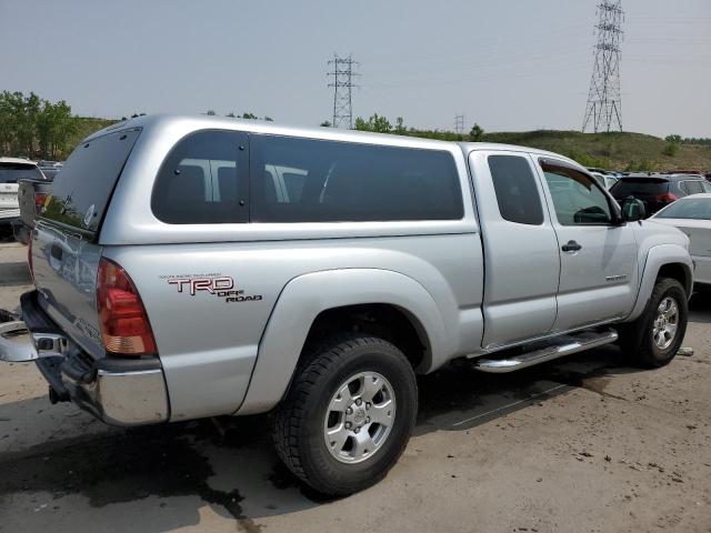 5TETU62N35Z080219 - 2005 TOYOTA TACOMA PRERUNNER ACCESS CAB SILVER photo 3