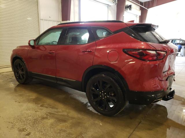 3GNKBJRS0KS572055 - 2019 CHEVROLET BLAZER RS RED photo 2