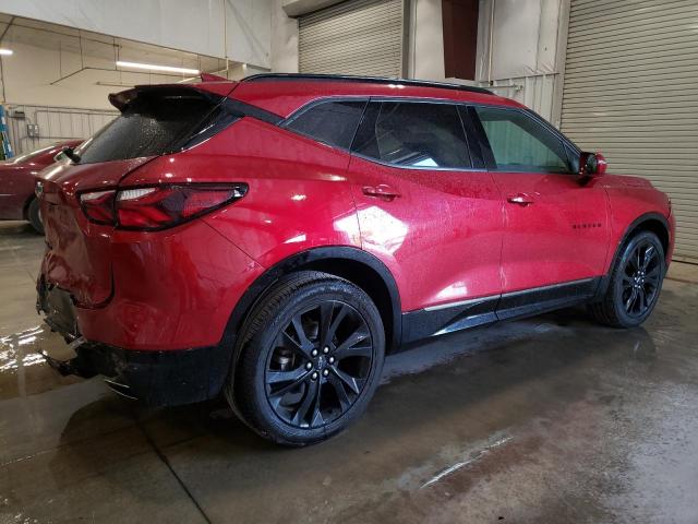 3GNKBJRS0KS572055 - 2019 CHEVROLET BLAZER RS RED photo 3