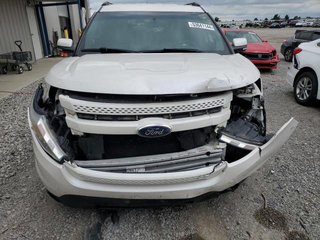 1FM5K8F8XEGB62241 - 2014 FORD EXPLORER LIMITED WHITE photo 5