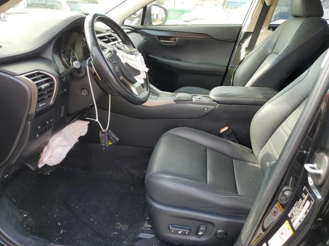 JTJYARBZ4K2156918 - 2019 LEXUS NX 300 BASE შავი ფოტო 7