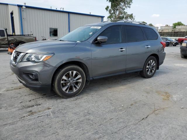 5N1DR2MN9JC620995 - 2018 NISSAN PATHFINDER S GRAY photo 1