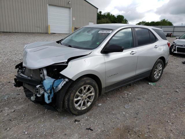 3GNAXHEV7MS160837 - 2021 CHEVROLET EQUINOX LS SILVER photo 1