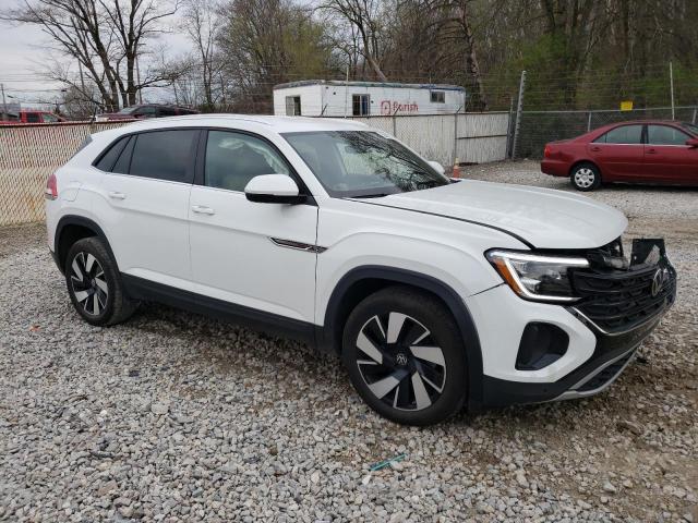 1V2HE2CA0RC249171 - 2024 VOLKSWAGEN ATLAS CROS SE WHITE photo 4