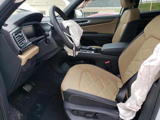 1V2HE2CA0RC249171 - 2024 VOLKSWAGEN ATLAS CROS SE WHITE photo 7