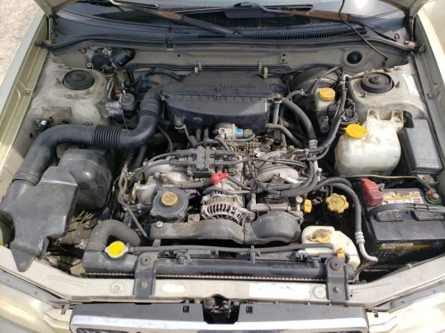JF1SF65501H763983 - 2001 SUBARU FORESTER S GREEN photo 11
