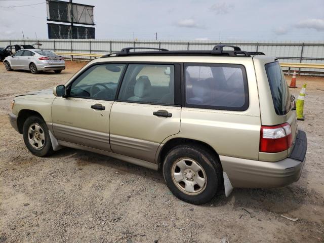 JF1SF65501H763983 - 2001 SUBARU FORESTER S GREEN photo 2