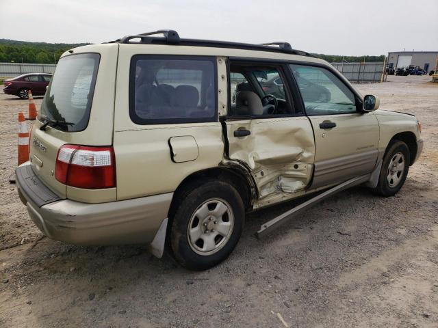 JF1SF65501H763983 - 2001 SUBARU FORESTER S GREEN photo 3